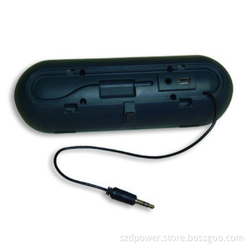 Portable Speaker with 3.5mm Stereo Jack, Suitable for Apple's iPod/MP3 Player